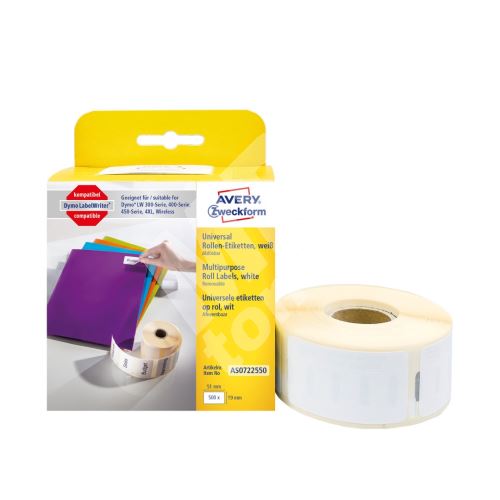 Termoetikety 51x19 mm, 500 ks DYMO S0722550 (11355) 1