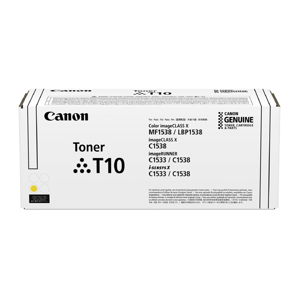 Toner Canon T10, iR-C1533iF, 4563C001, yellow, originál