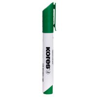Popisovač na bílé tabule a flipcharty Kores K-Marker, kulatý hrot 3 mm, zelený Popisovač na bílé tabule a flipcharty Kores K-Marker, kulatý hrot 3 mm, zelený