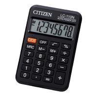 Kalkulačka Citizen LC110NR, černá, kapesní, osmimístná