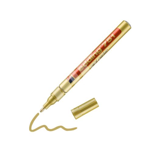Popisovač Edding 751 zlatý 1