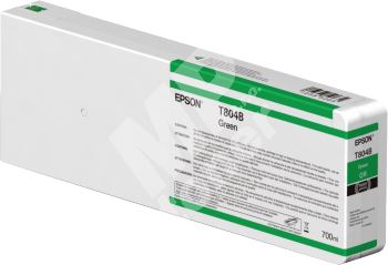 Cartridge Epson C13T804B00, SureColor SC-P7000, green, originál 1