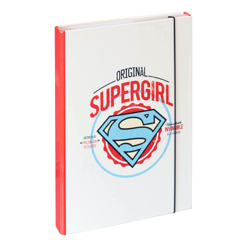 Desky na školní sešity A4, Supergirl