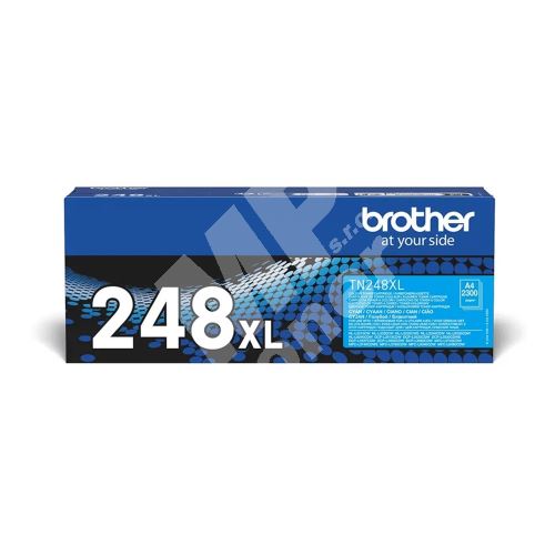 Toner Brother TN-248XLC, DCP-L3520CDW, cyan, originál 1