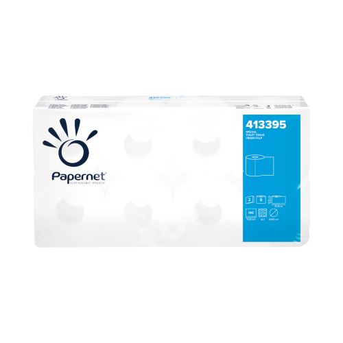 Toaletní papír Papernet, 2vrstvý, celulóza, 8ks, 413395 1