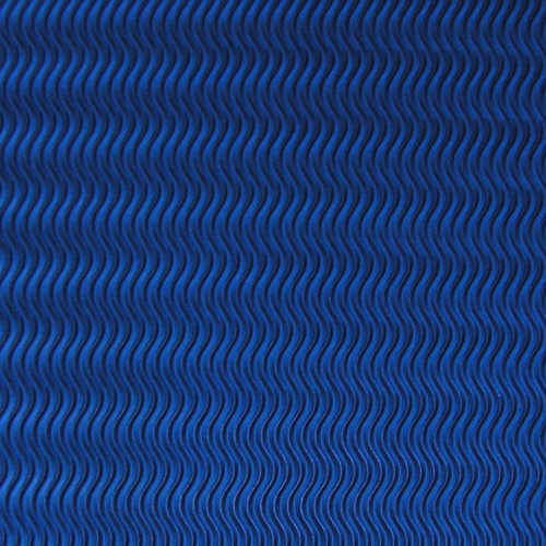 Lepenka W-Welle 50 x 70cm, 260g, zvlněná, modrá, 1 list