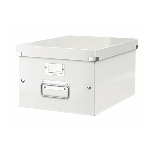 Úložná krabice Leitz Click & Store WOW (A4), bílá