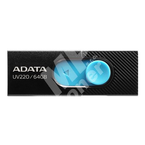 ADATA 64GB UV220 USB black/blue 1