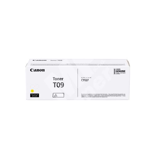 Toner Canon T09, i-Sensys X C1100, C1127, yellow, 3017C006, originál 1