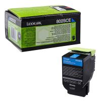 Toner Lexmark 80C2SCE, CX310dn, CX310n, CX410de, CX410, cyan, originál