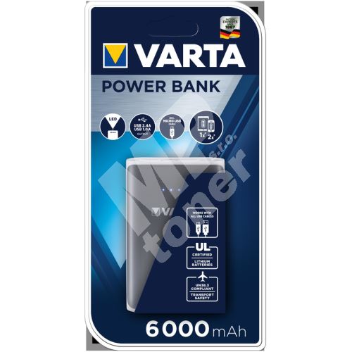 Powerbank Varta Power Bank 6000mAh 1
