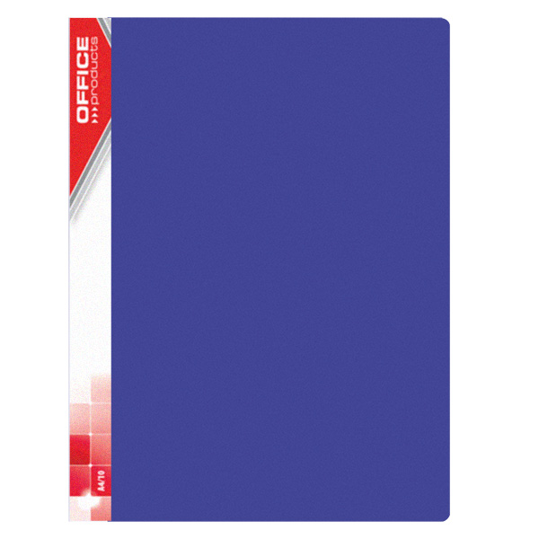 Katalogová kniha Office A4, PP, 20 kapes, modrá