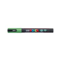 Uni Posca PC-3ML akrylový popisovač, 0,9-1,3 mm, třpytivě zelený 2 (1)