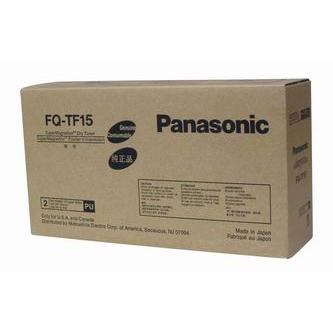 Toner Panasonic FQ-TF15, černý, 2x185g, originál