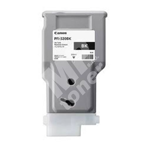 Cartridge Canon PFI-320BK, 2890C001, black, originál 1