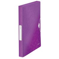 Box na dokumenty Leitz WOW, purpurová, 30 mm, PP, A4