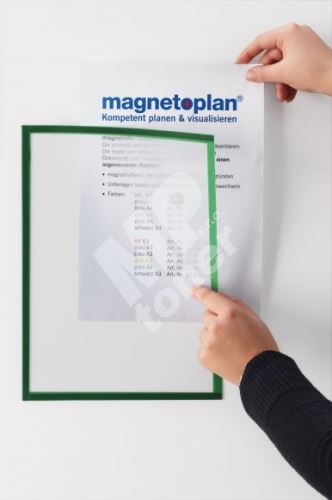 Magnetický rámeček Magnetofix A4 červená (5ks) 1