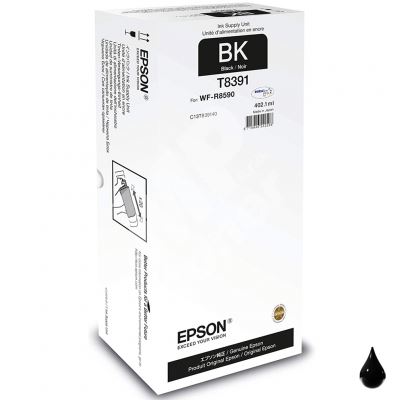 Inkoustová cartridge Epson C13T839140, WF-R8590, black, originál 1