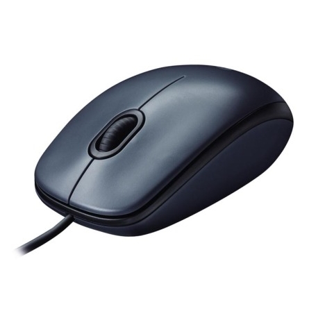 Myš Logitech M100 optická, černá, USB