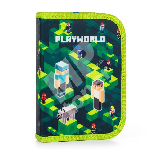 Penál 1 patrový 2 chlopně, prázdný, Oxy Go Playworld 1