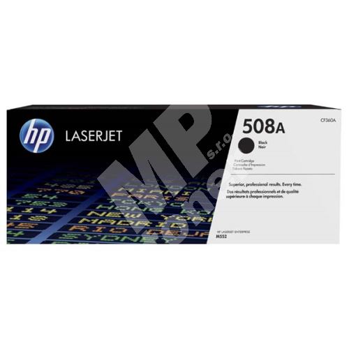 Toner HP CF360A, black, 508A, originál 1