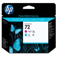 Tisková hlava HP C9383A Designjet T1100, červená+modrá, No. 72, originál