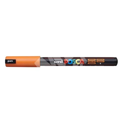 Uni Posca PC-1MR akrylový popisovač, 0,7 mm, oranžový 1