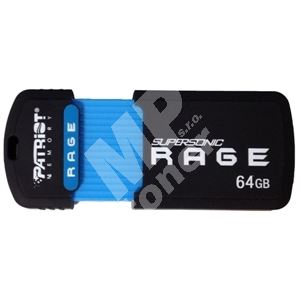 Patriot 64GB SuperSonic Rage, USB flash disk 3.0, modrá 1