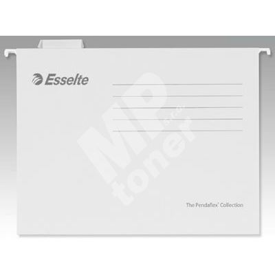 Závěsná registrační karta Esselte Pendaflex A4, bílá, balení 25 ks 1