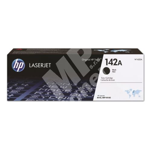 Toner HP W1420A, black, 142A, originál 1