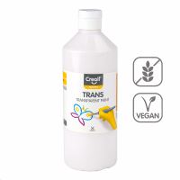Transparentní barva Creall Trans, bílá, 500ml