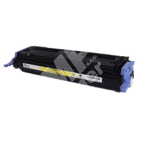 Toner HP Q6002A, yellow, 124A, renovace 1