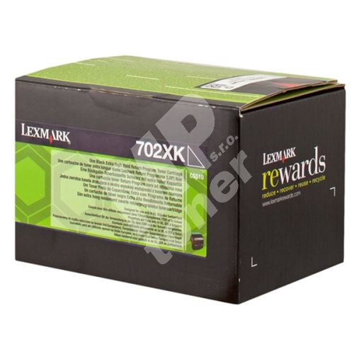 Toner Lexmark 70C2XKE, black, originál 1