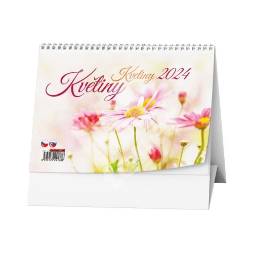 Stolní kalendář - Květiny 1
