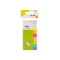 Papírové samolepicí záložky Stick n mix barev, 50 x 12 mm 2 (1)