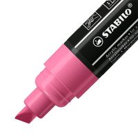 STABILO FREE Acrylic akrylový popisovač T800C Klínový hrot 4-10 mm - růžový 2 (1)