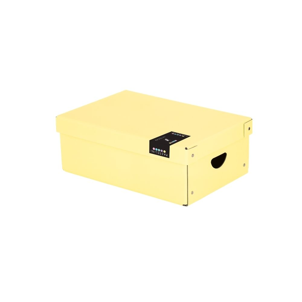 Krabice Pastelini lamino malá, žlutá