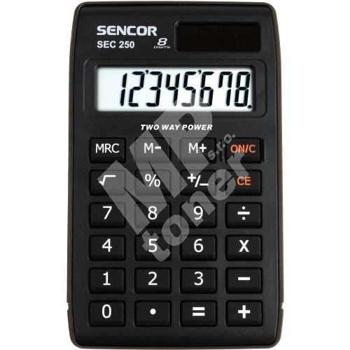 Kalkulačka Sencor SEC 250 1