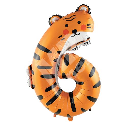 Balónové zvíře 40", 100 cm, číslo 6 1
