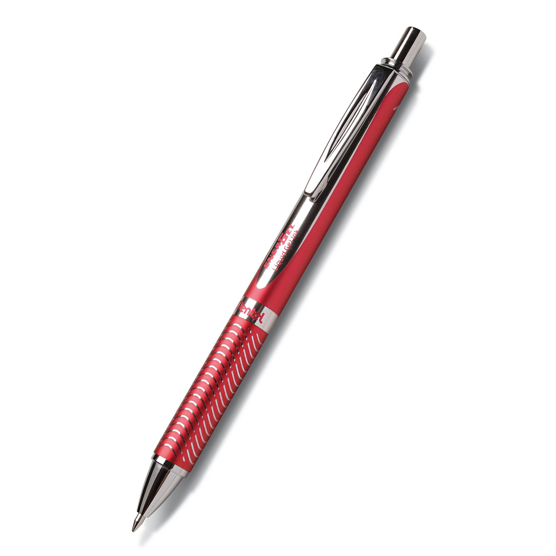 Luxusní gelové pero Pentel EnerGel BL407, 0,7mm, červené