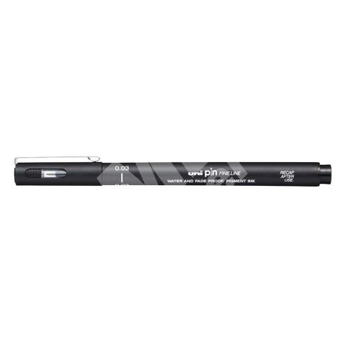 Uni Pin liner 0,03 mm, PIN003-200, černý 1