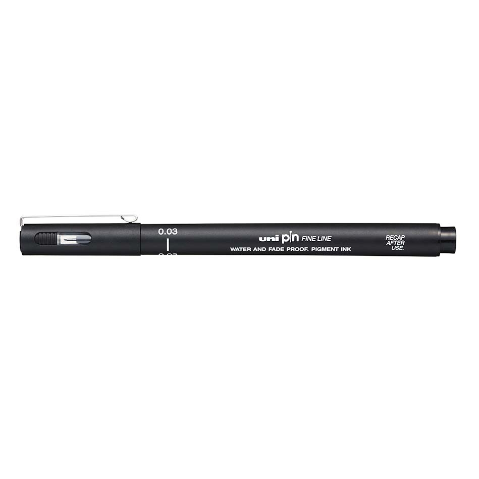 Liner Uni Pin 0,03 mm, PIN003-200, černý
