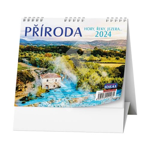 Stolní kalendář - IDEÁL - Příroda, hory, řeky, jezera 1