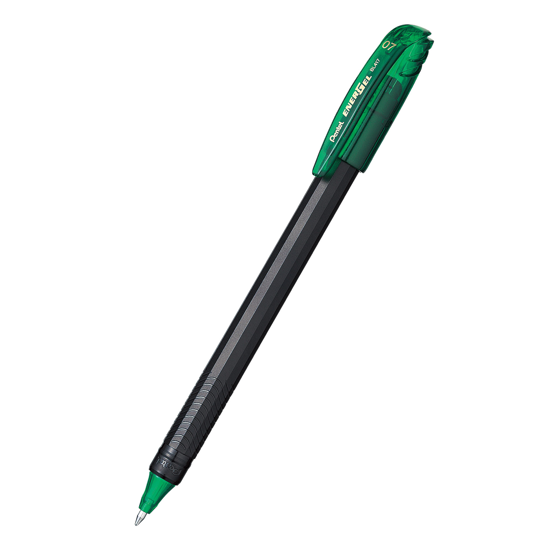 Gelové pero Pentel EnerGel BL417, 0,7mm, zelené