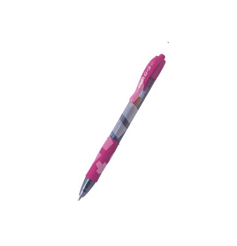Gelové pero Pilot G-2, růžová 1