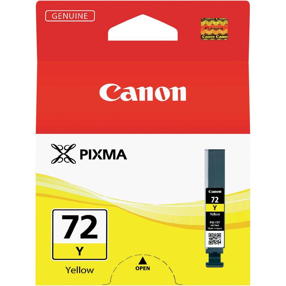 Inkoustová cartridge Canon PGI-72Y, Pixma PRO-10, yellow, originál