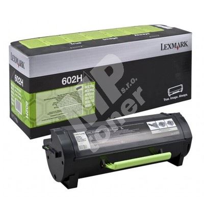 Toner Lexmark 60F2H0E, black, 602H, originál 1