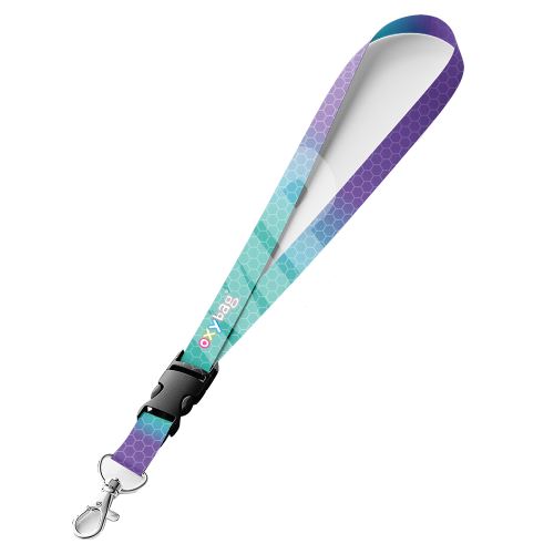 Klíčenka s karabinkou Oxy Ombre Pink 1