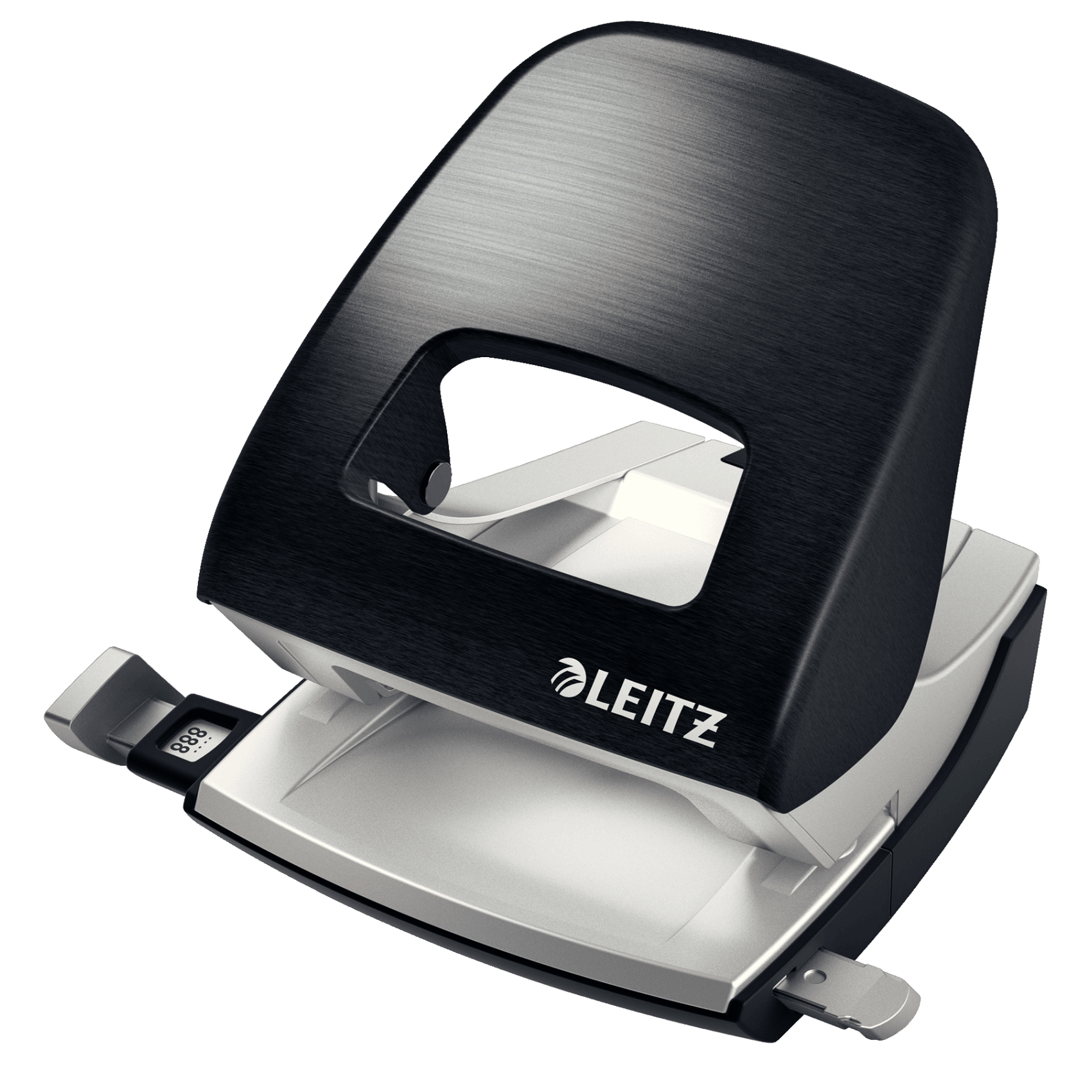 Celokovová stolní děrovačka Leitz NeXXt Style 5006, saténově černý