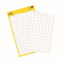 Etikety na ruční popis kolečko průměr 8 mm - bílé - 3175 2 (1)
